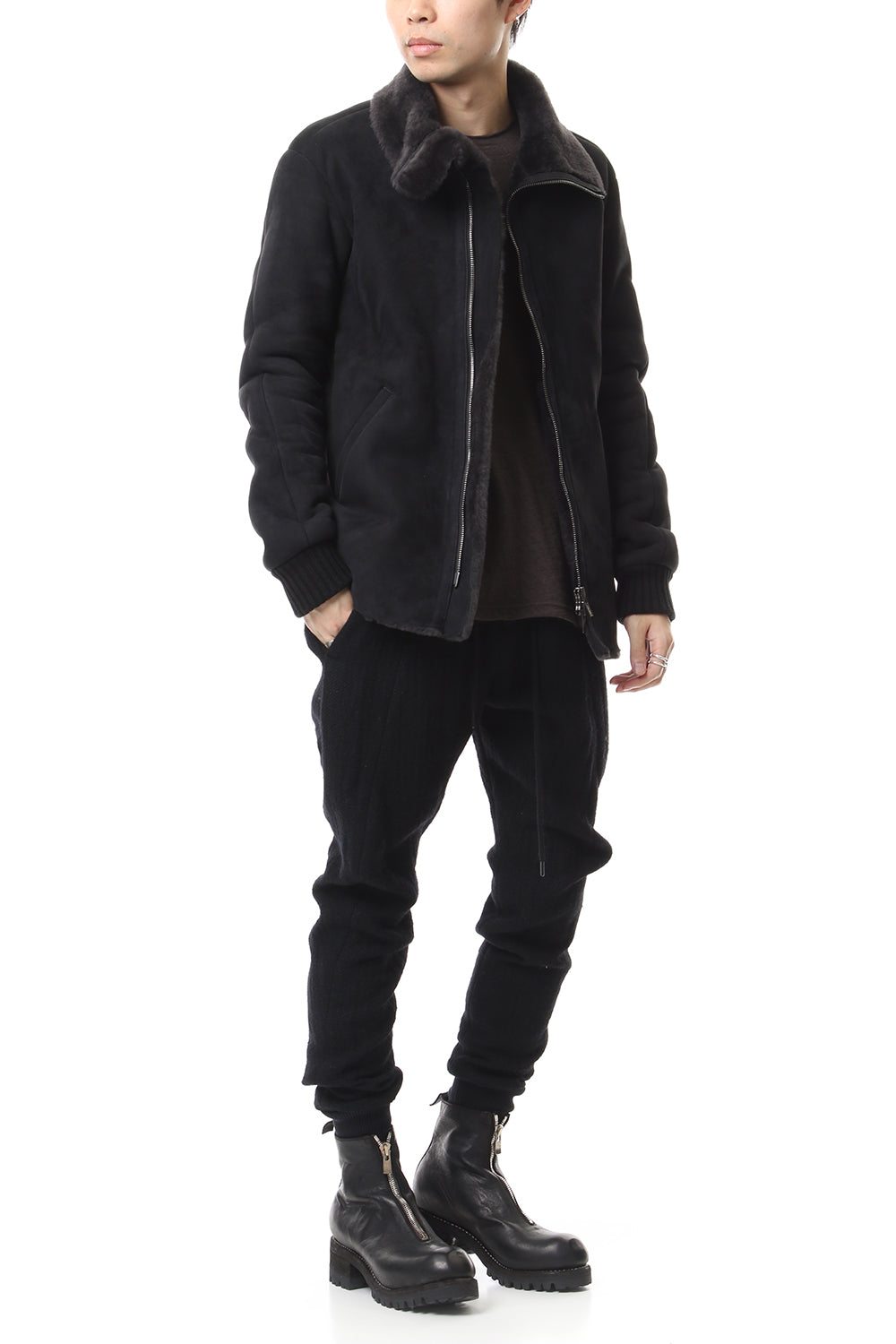 Entrefino Type Mouton jacket