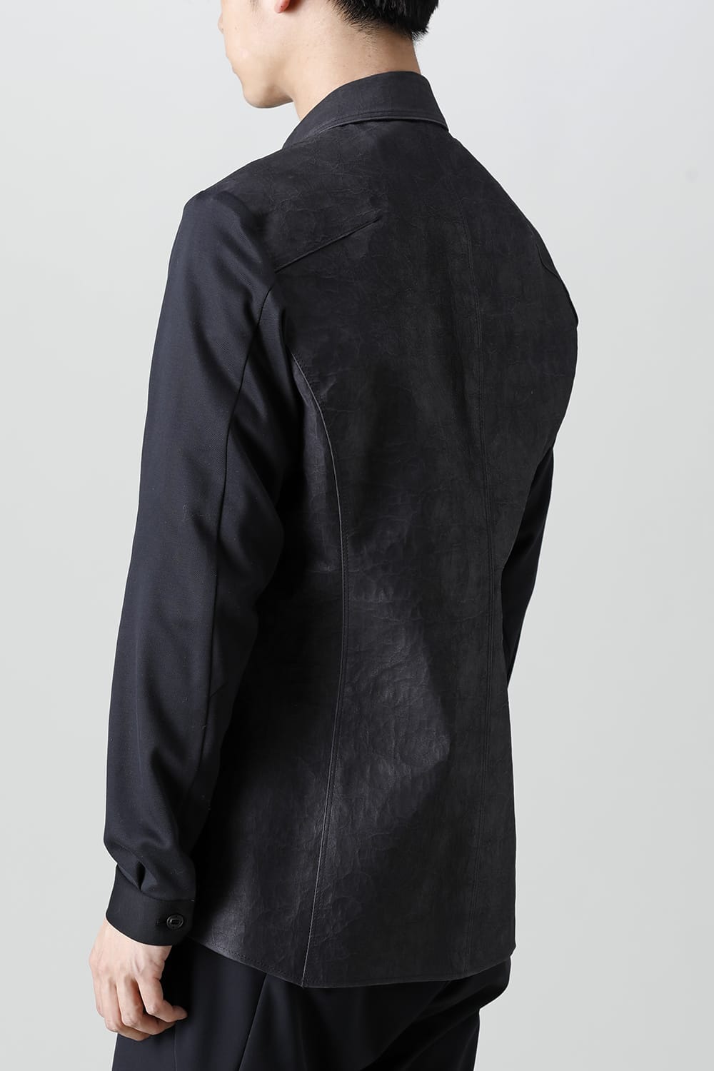 Leather CPO shirt Dyneema leather
