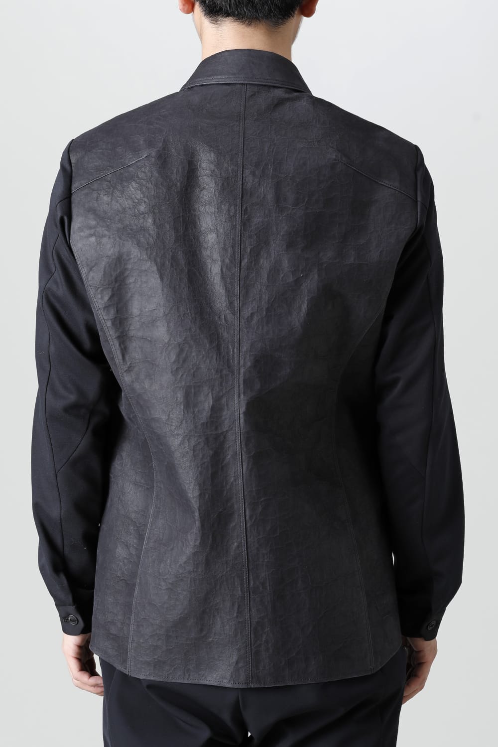 Leather CPO shirt Dyneema leather