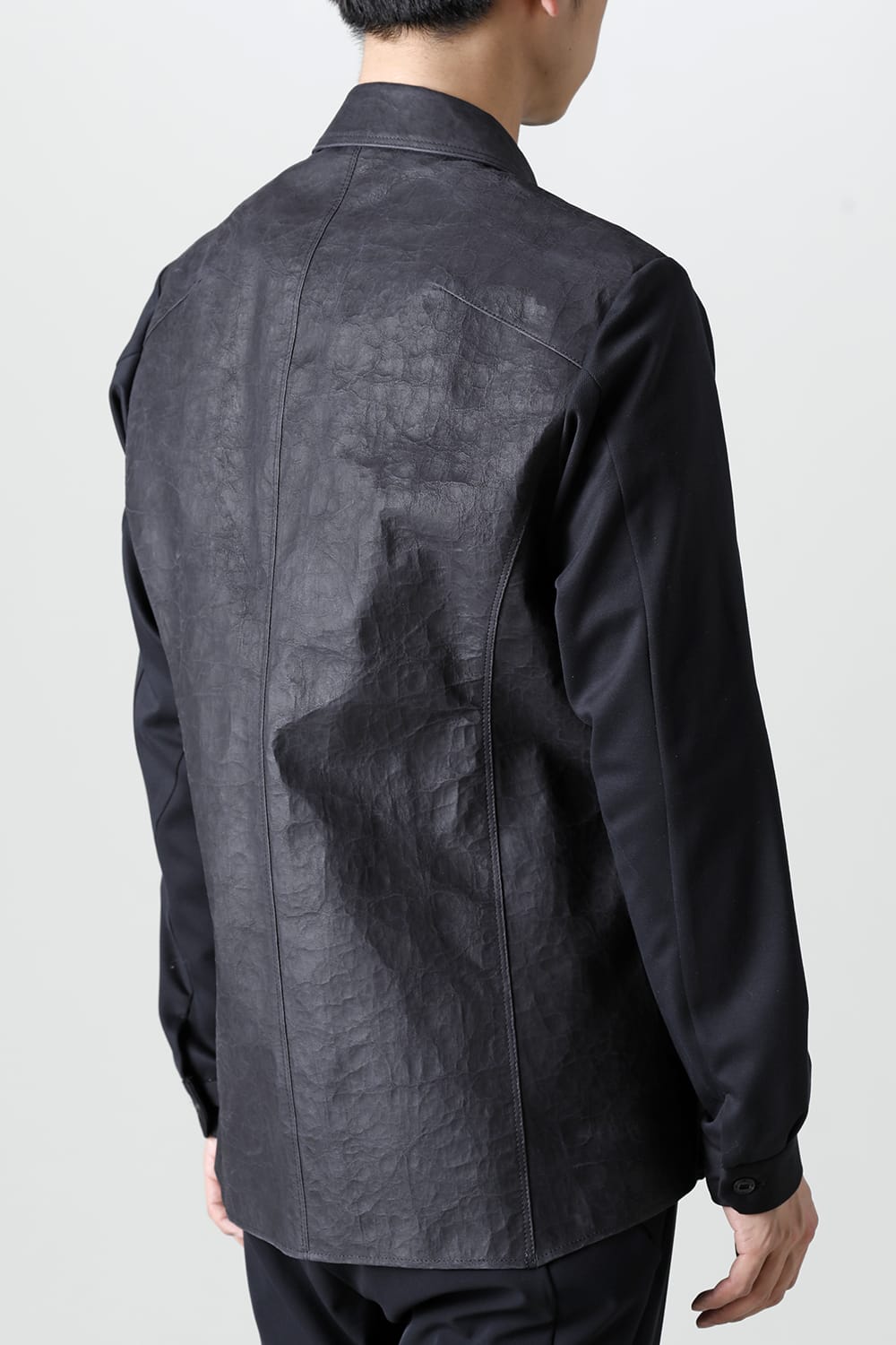 Leather CPO shirt Dyneema leather