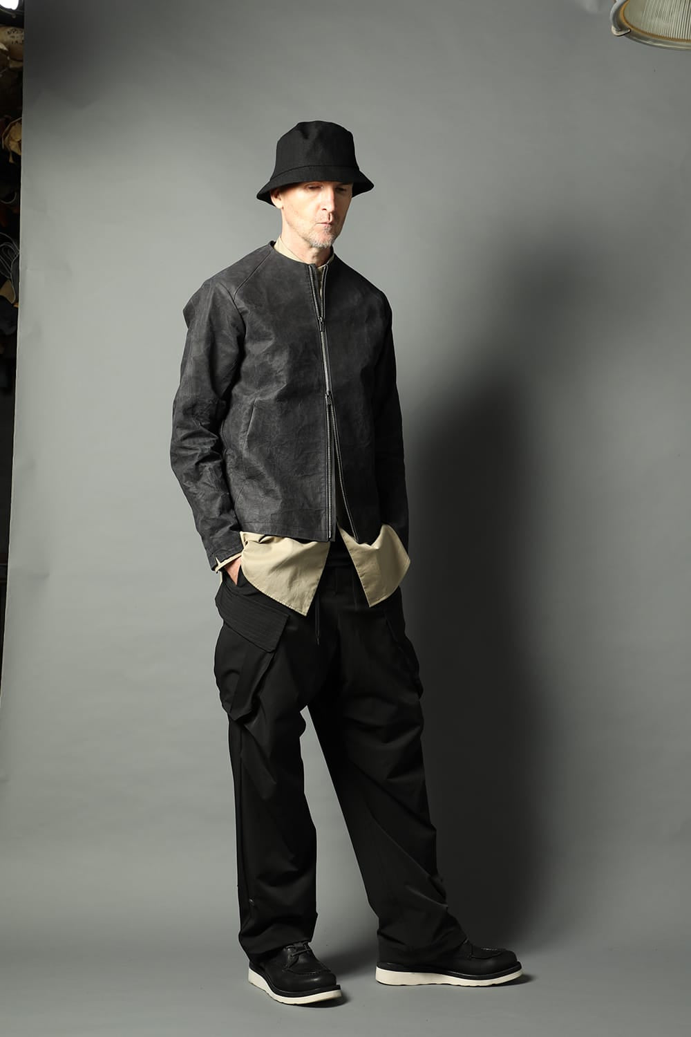 Leather jacket Dyneema leather