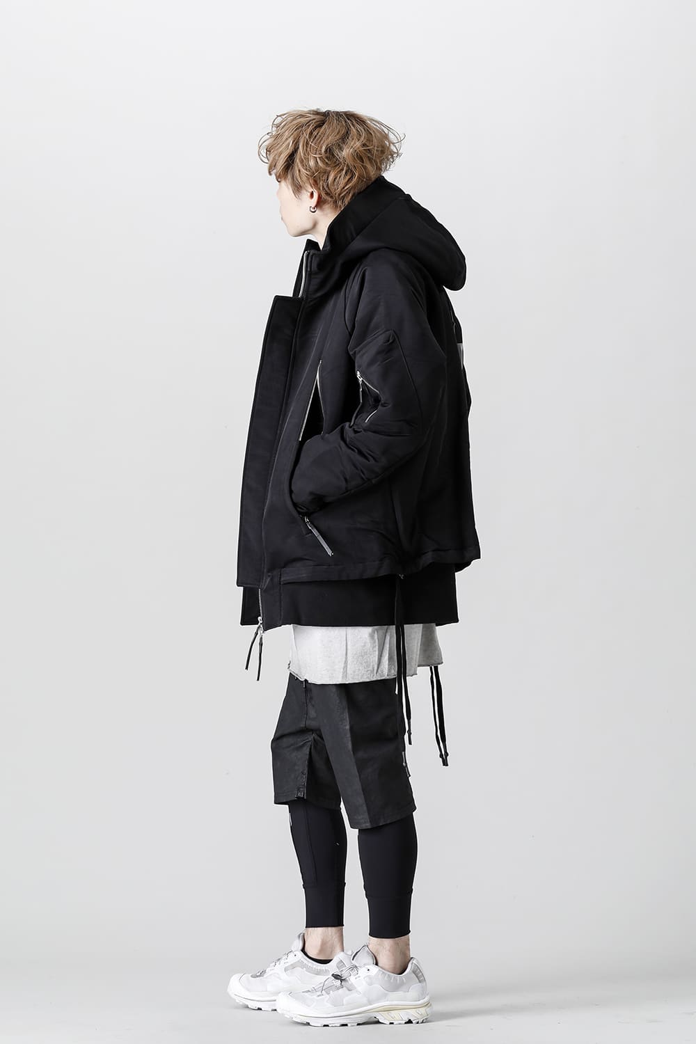 LJ1-F1136 - Black / Light Gray