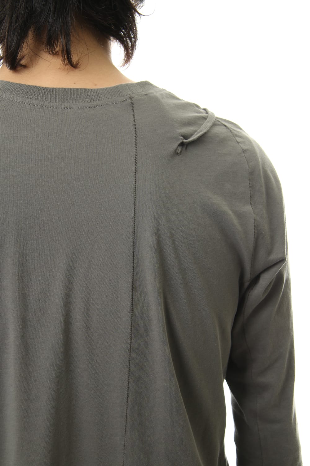 Raglan Long Sleeve T-Shirts Dark Gray Dye