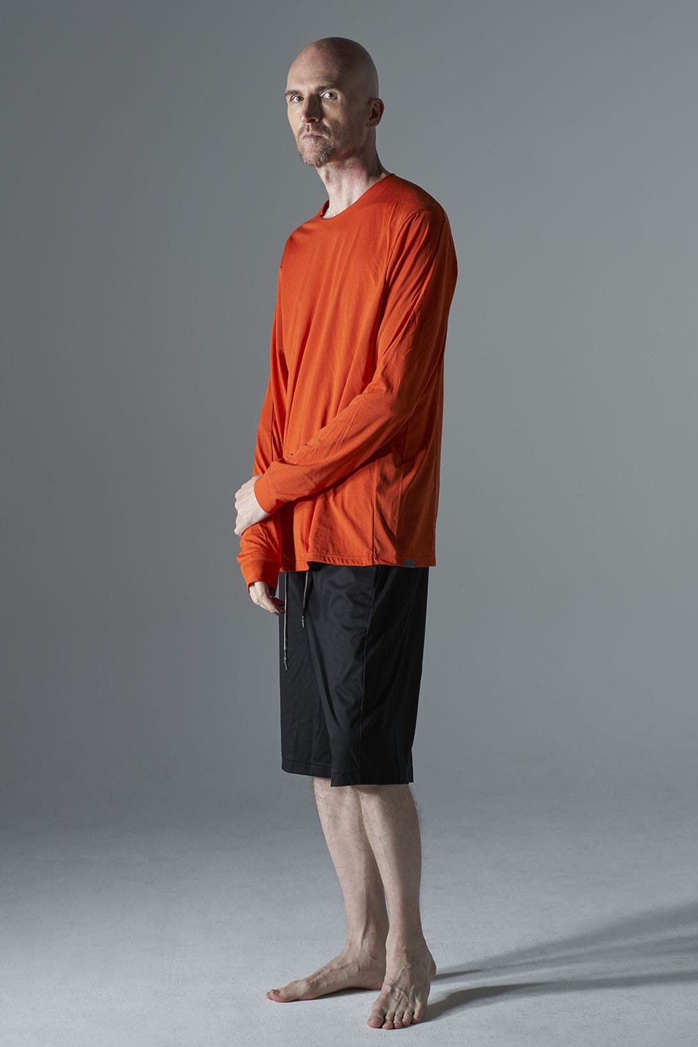 Classic Long sleeve Orange for men