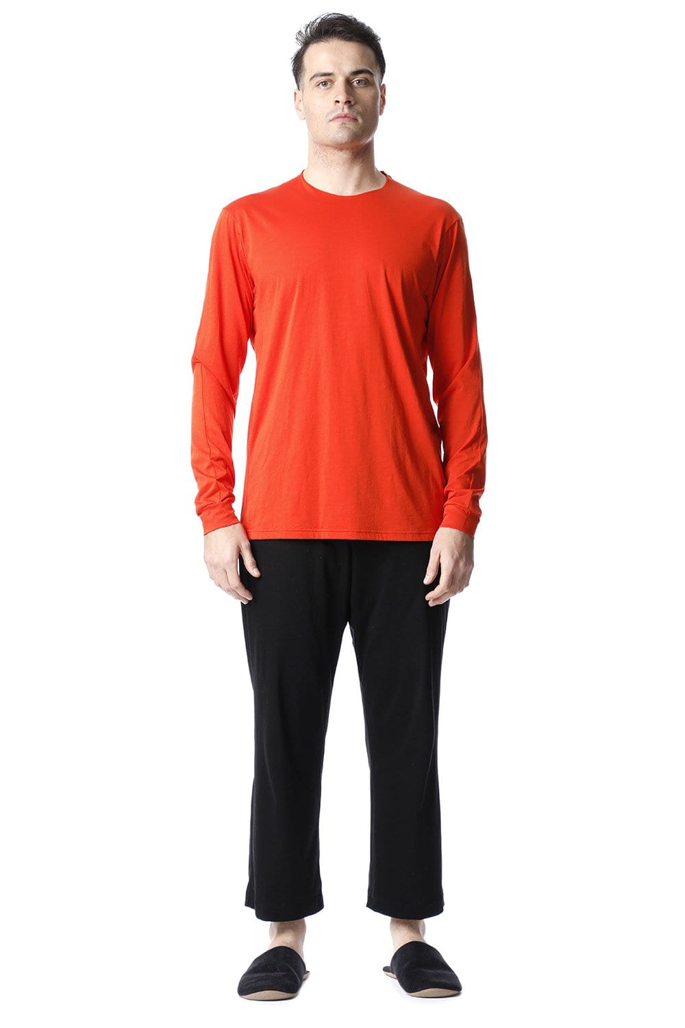 Classic Long sleeve Orange for men