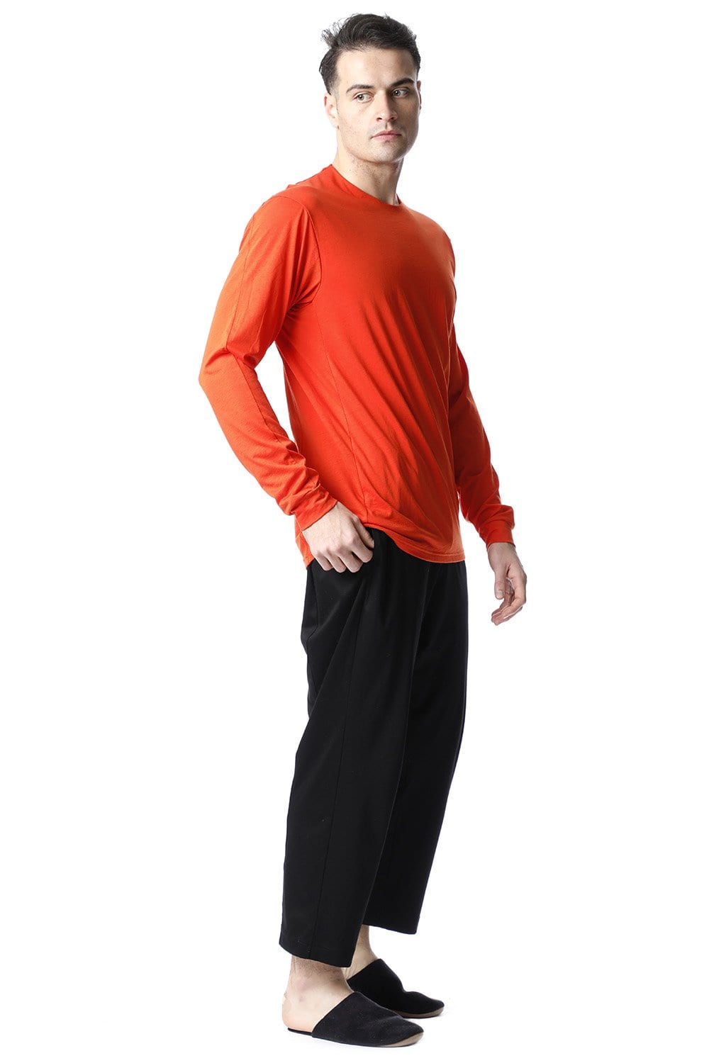 Classic Long sleeve Orange for men