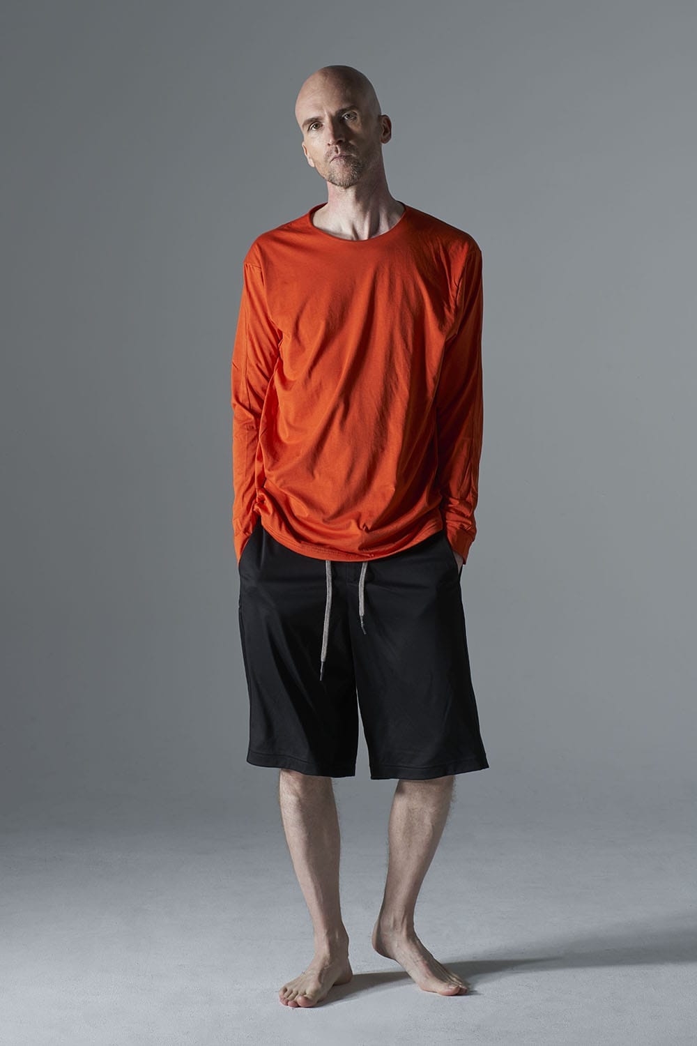 Classic Long sleeve Orange for men