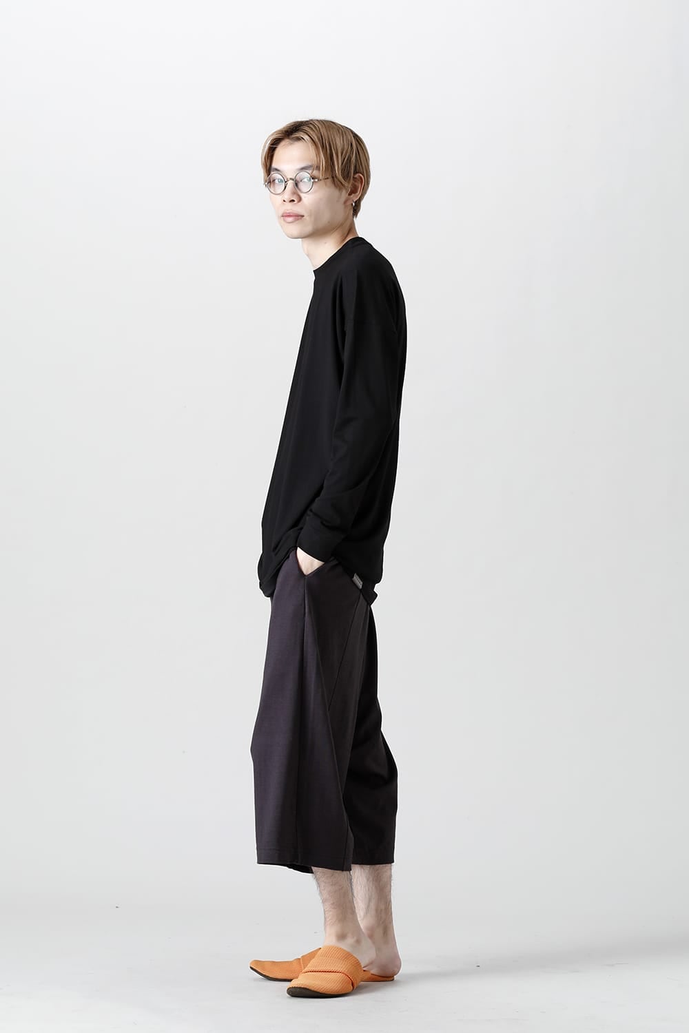 ドルマンスリーブ長袖 ブラック