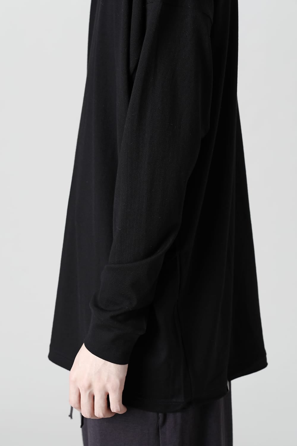 ドルマンスリーブ長袖 ブラック