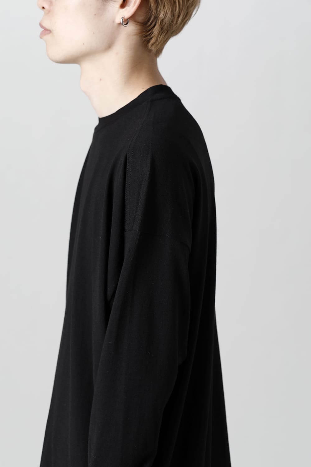 ドルマンスリーブ長袖 ブラック