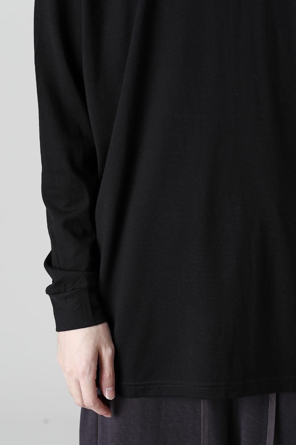 ドルマンスリーブ長袖 ブラック