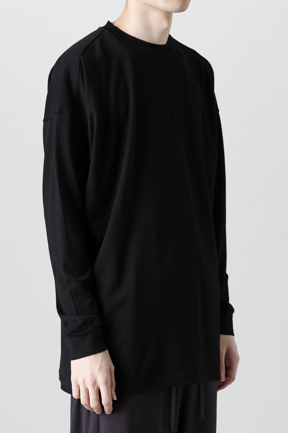 ドルマンスリーブ長袖 ブラック