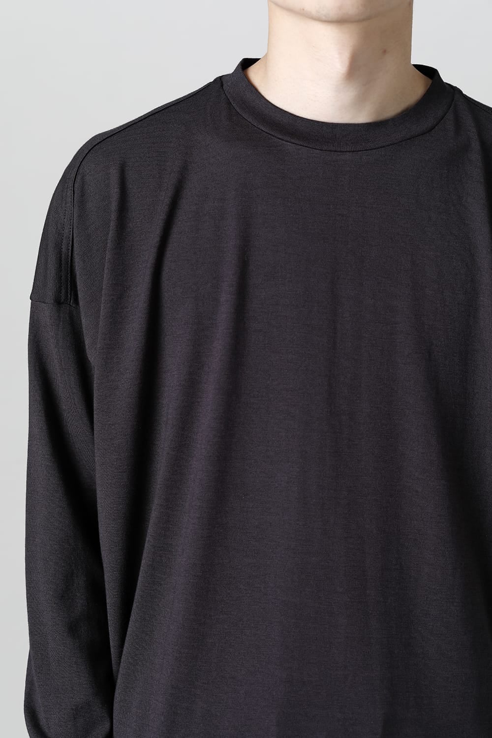 Dolman Sleeve Long Sleeve Charcoal