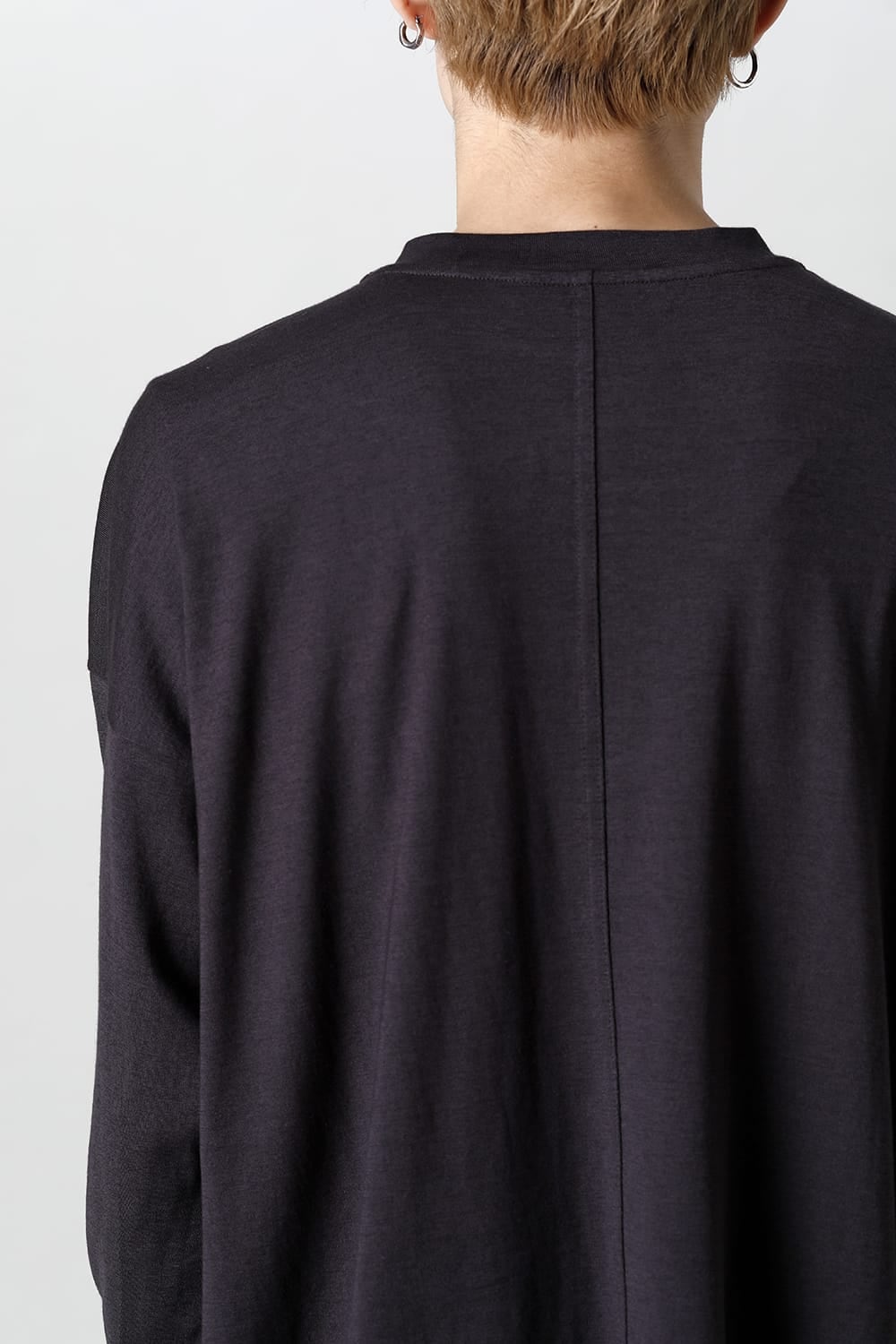 Dolman Sleeve Long Sleeve Charcoal