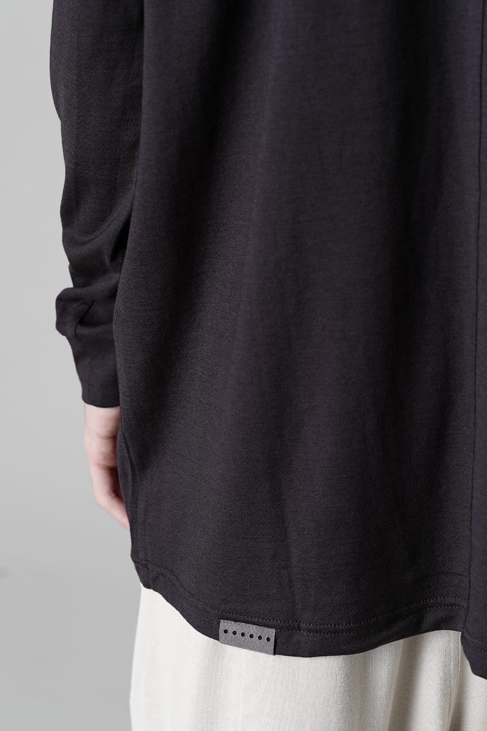 Dolman Sleeve Long Sleeve Charcoal