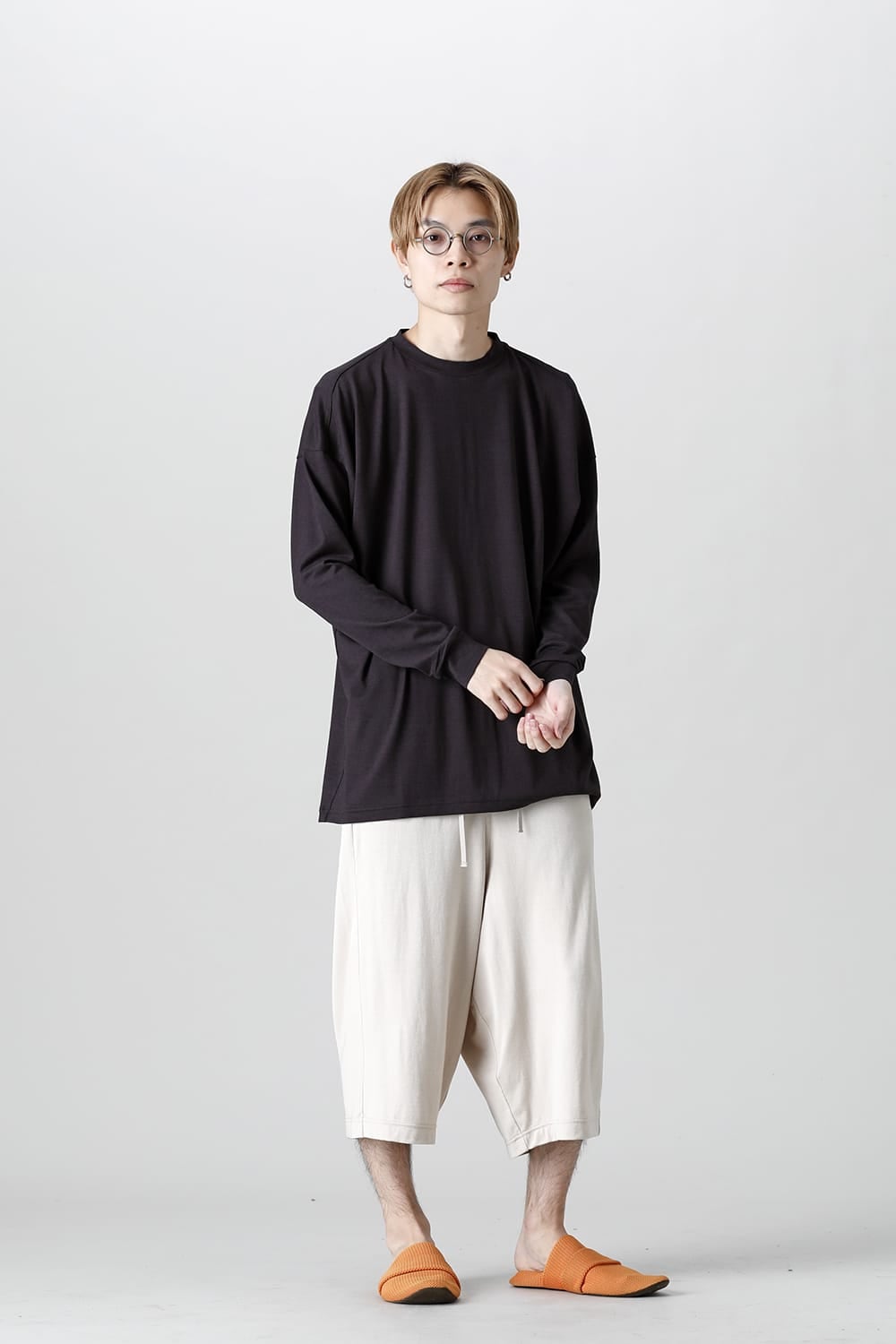 Dolman Sleeve Long Sleeve Charcoal