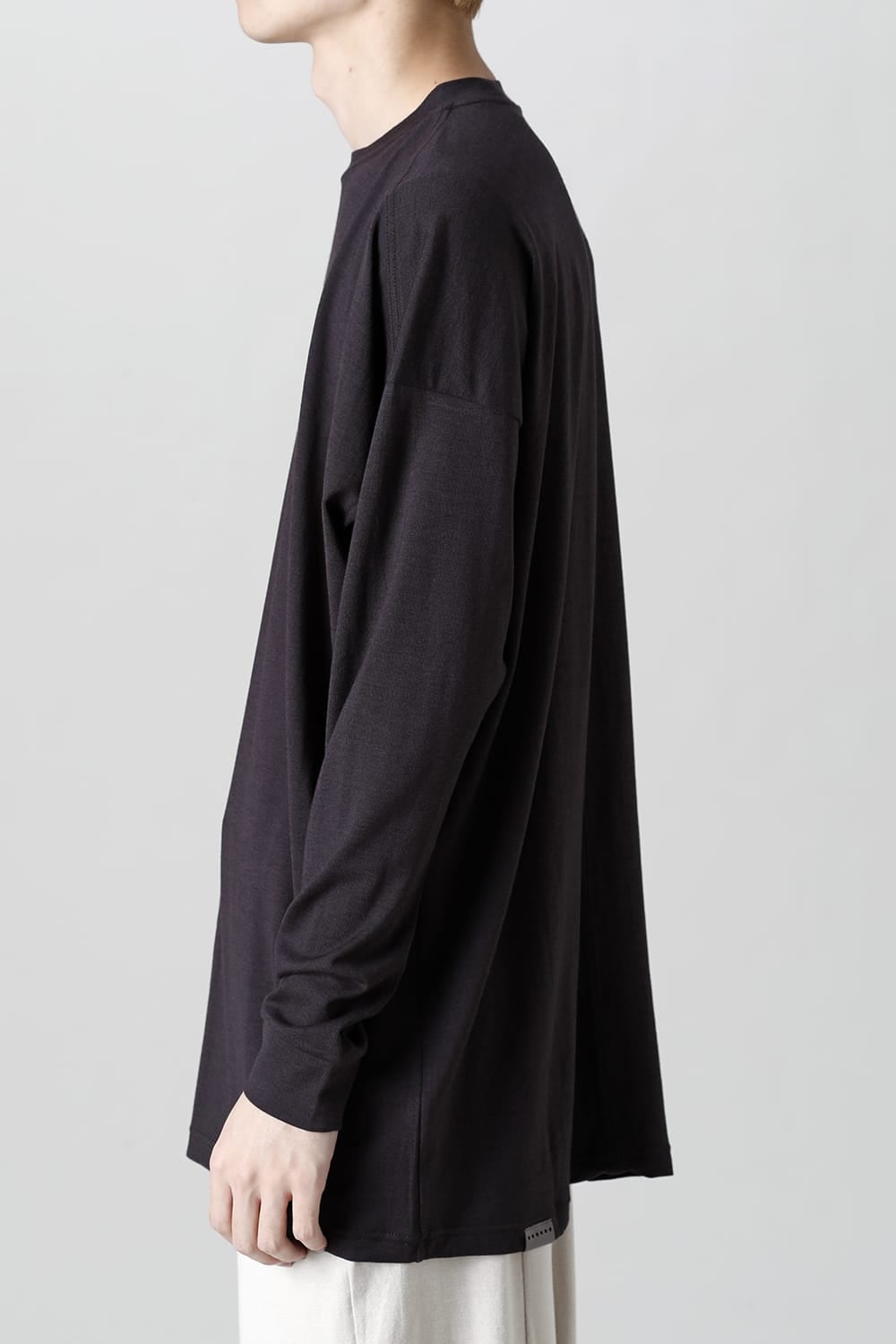 Dolman Sleeve Long Sleeve Charcoal