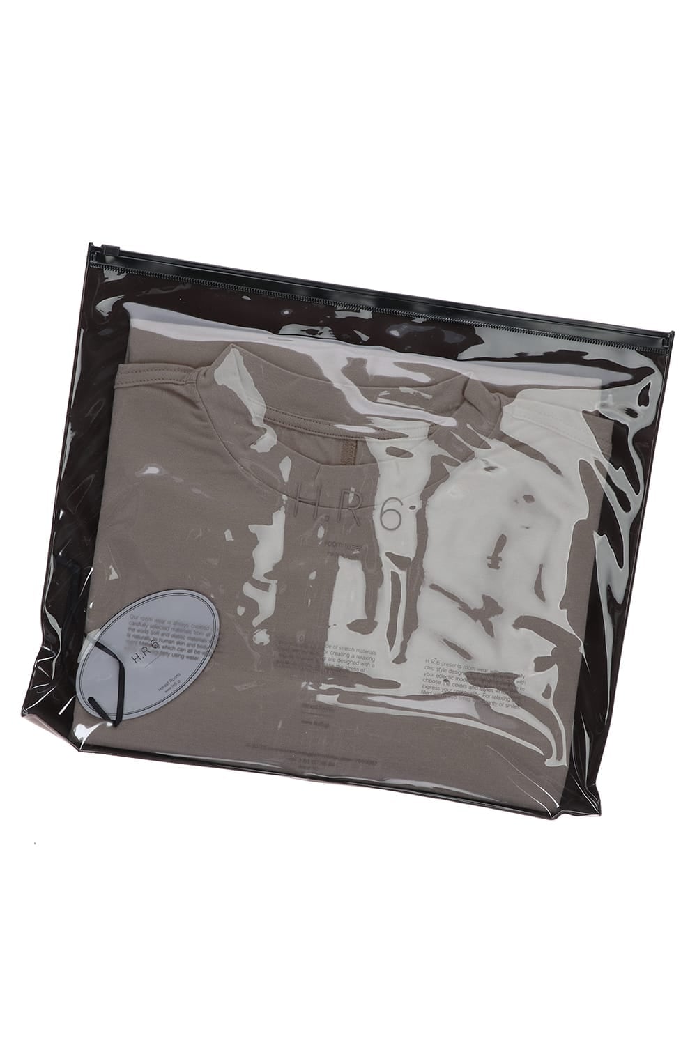 ドルマンスリーブ長袖 ホワイトグレー