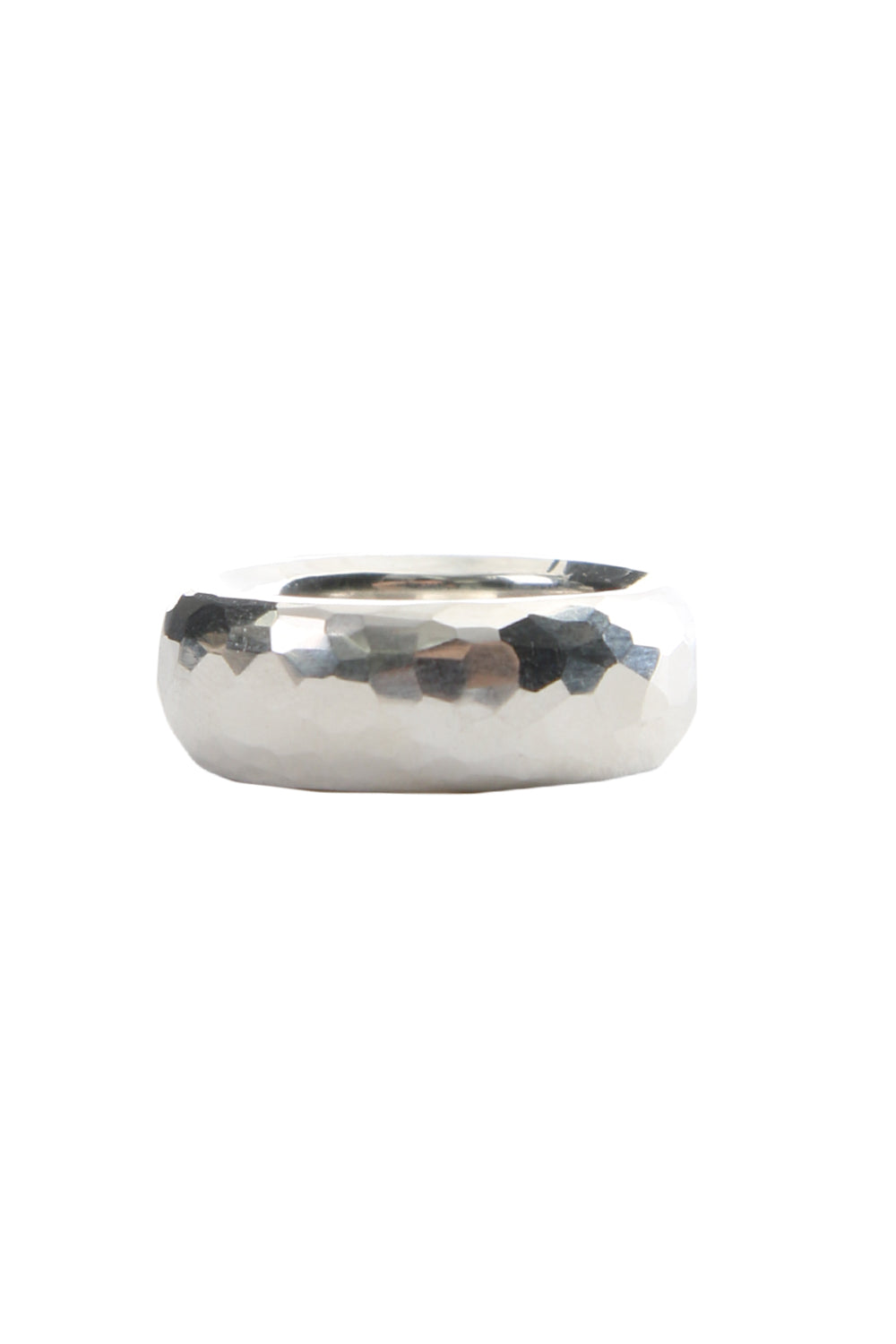 Single Ring Hammered