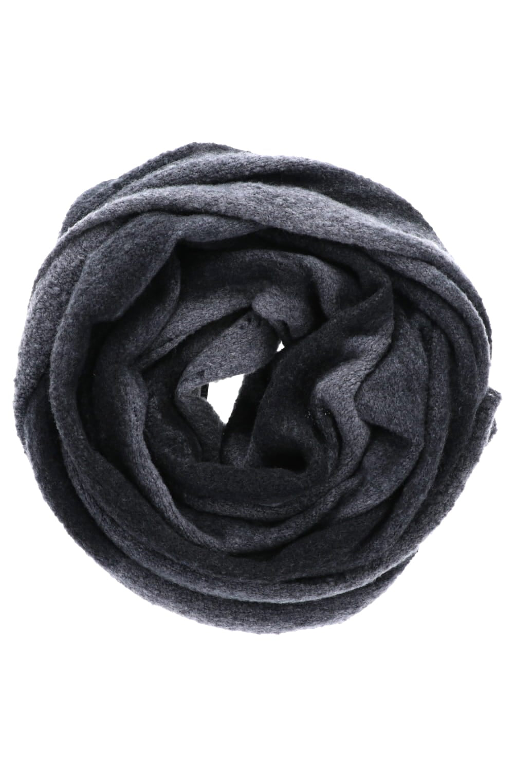 HAND MACHINE KNIT EXTRA LONG SCARF Storm Gray