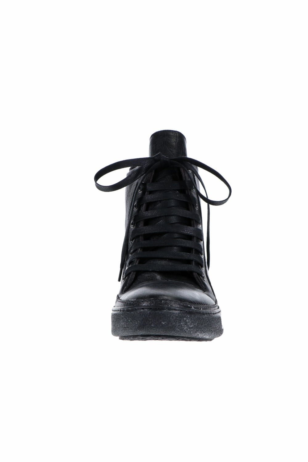 LEATHER SNEAKERS MOLDY BLACK