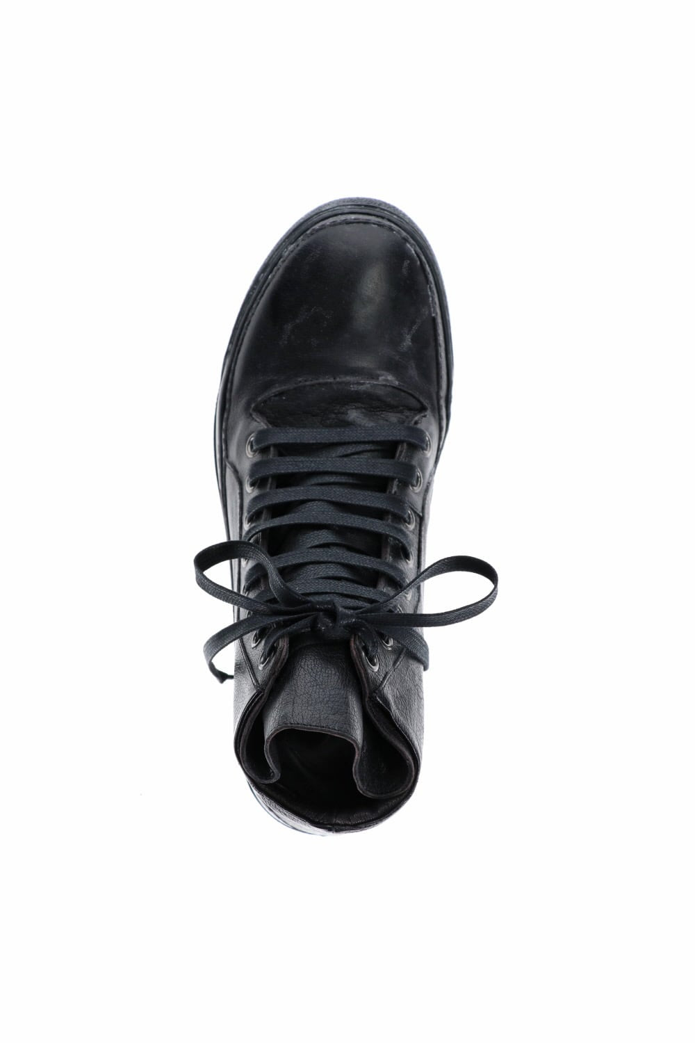 LEATHER SNEAKERS MOLDY BLACK