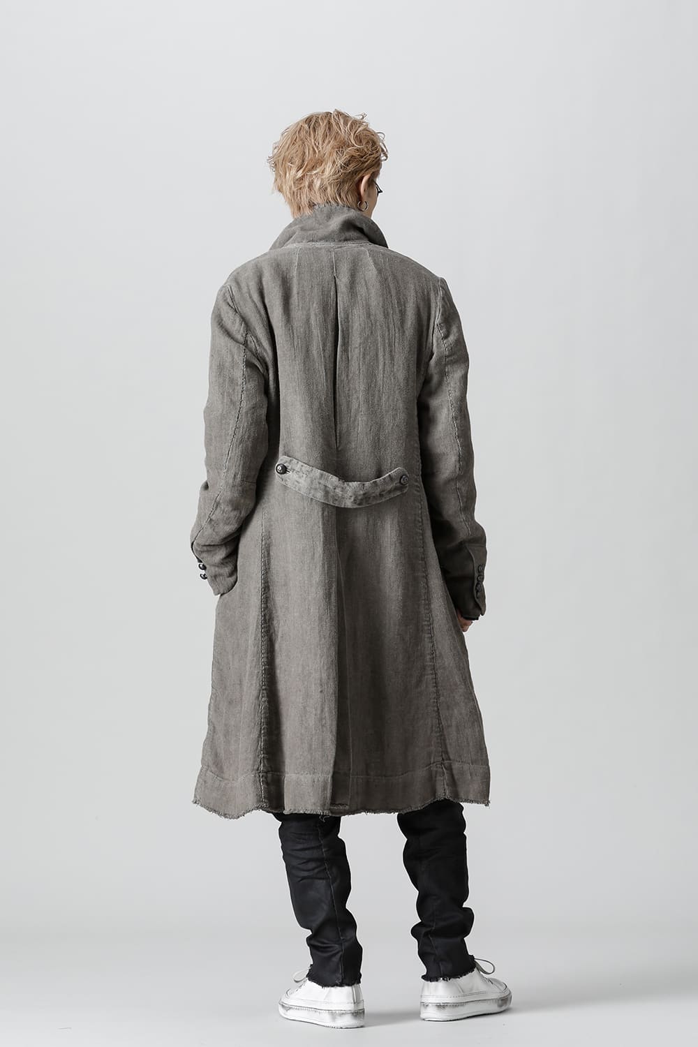 WARM WINTER LINEN TRENCH  Gravel