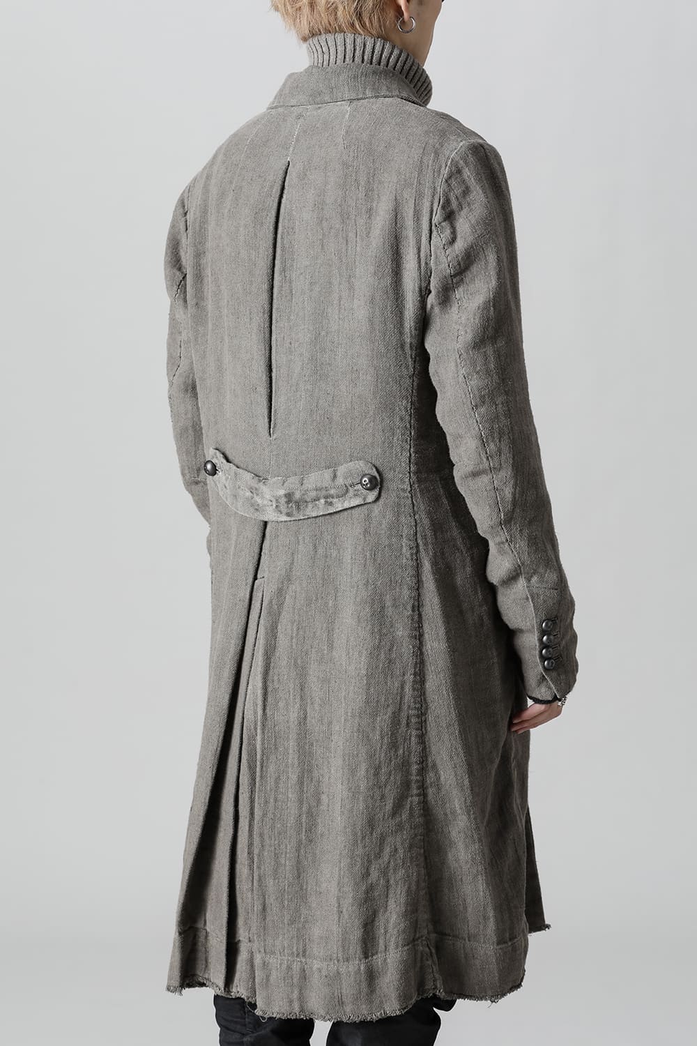 WARM WINTER LINEN TRENCH  Gravel