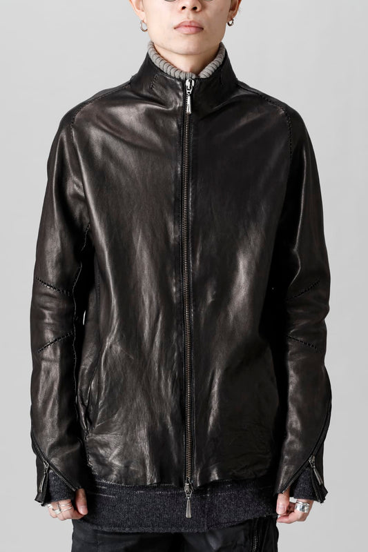 TRIPLE ZIP LAMB SKIN JACKET