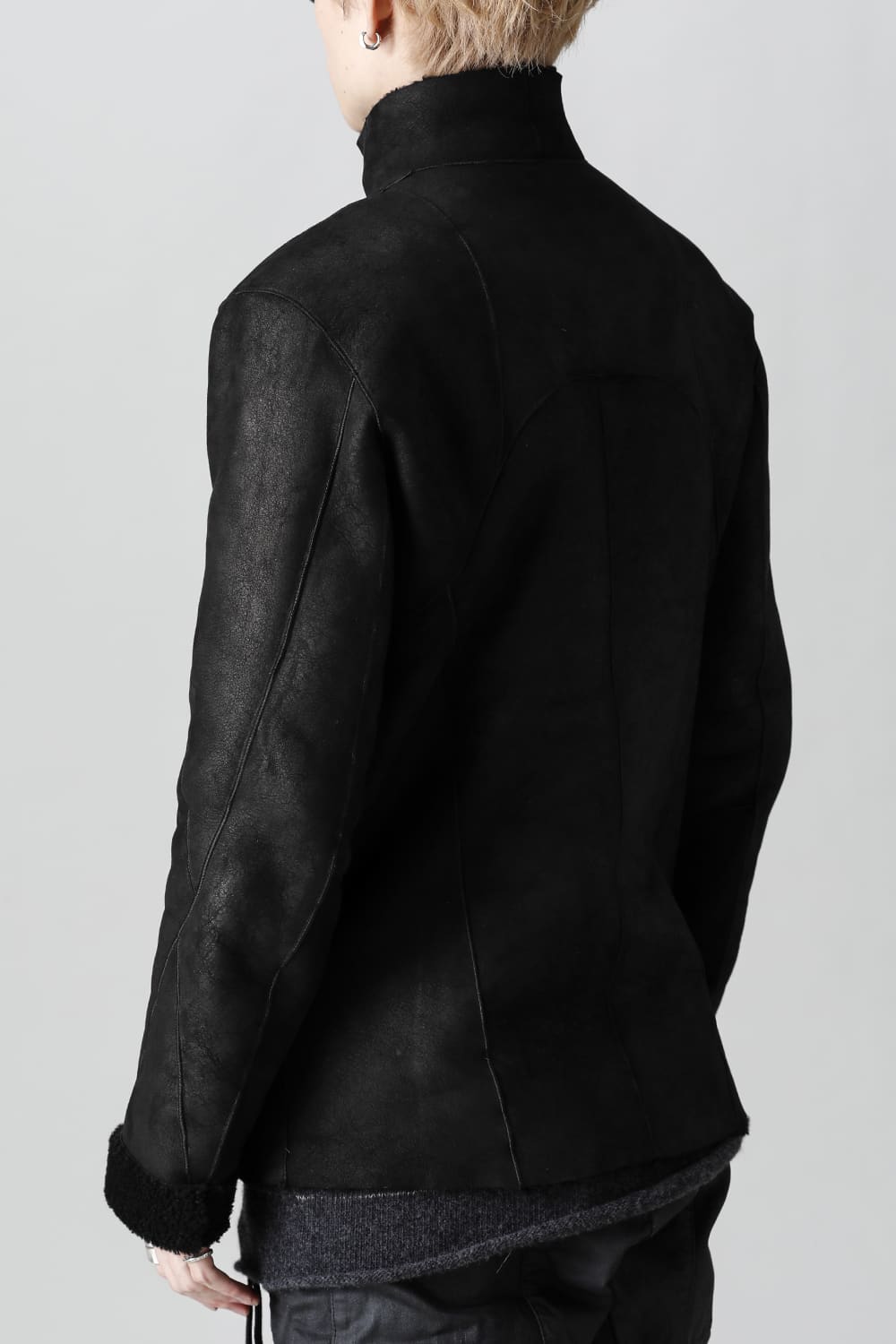 シープスキン ジップジャケット