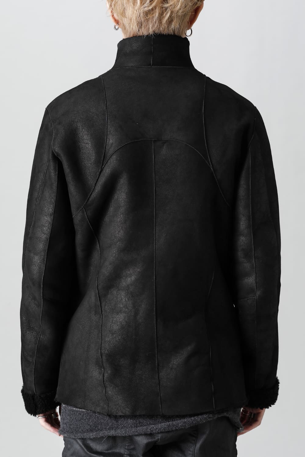 シープスキン ジップジャケット