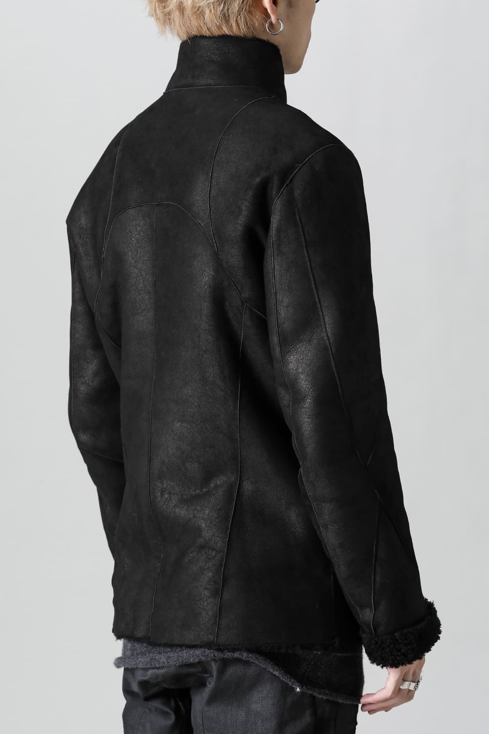 シープスキン ジップジャケット