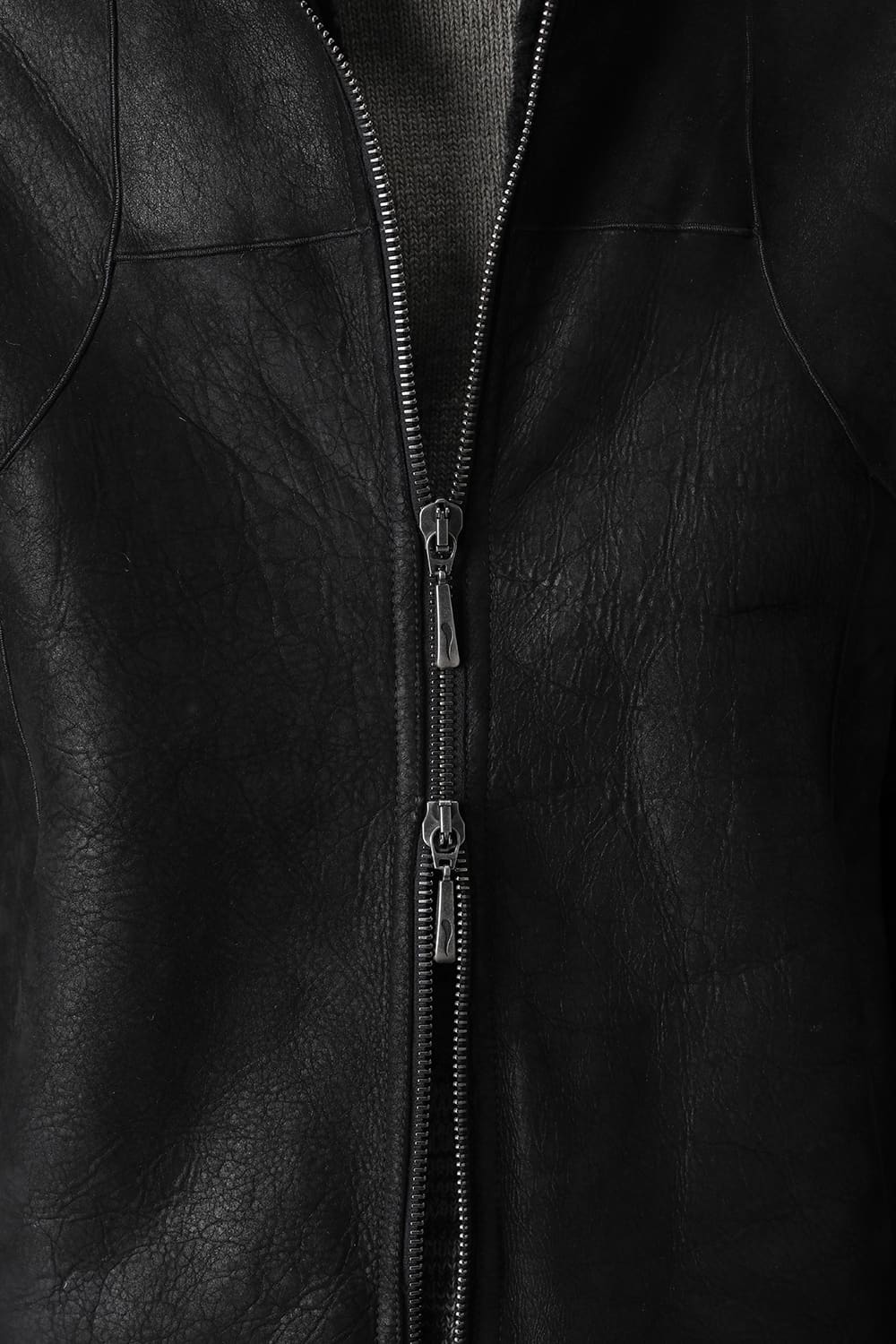 シープスキン ジップジャケット