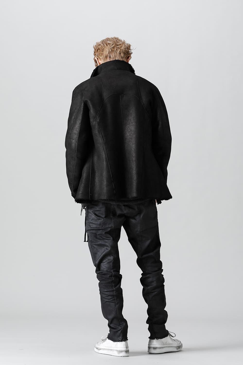 LEATHER SNEAKERS ICE