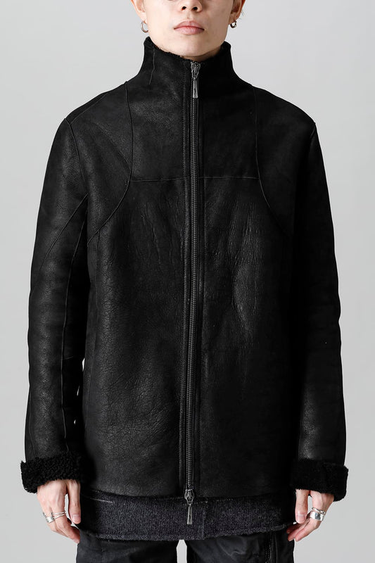 SHEEPSKIN ZIP JACKET