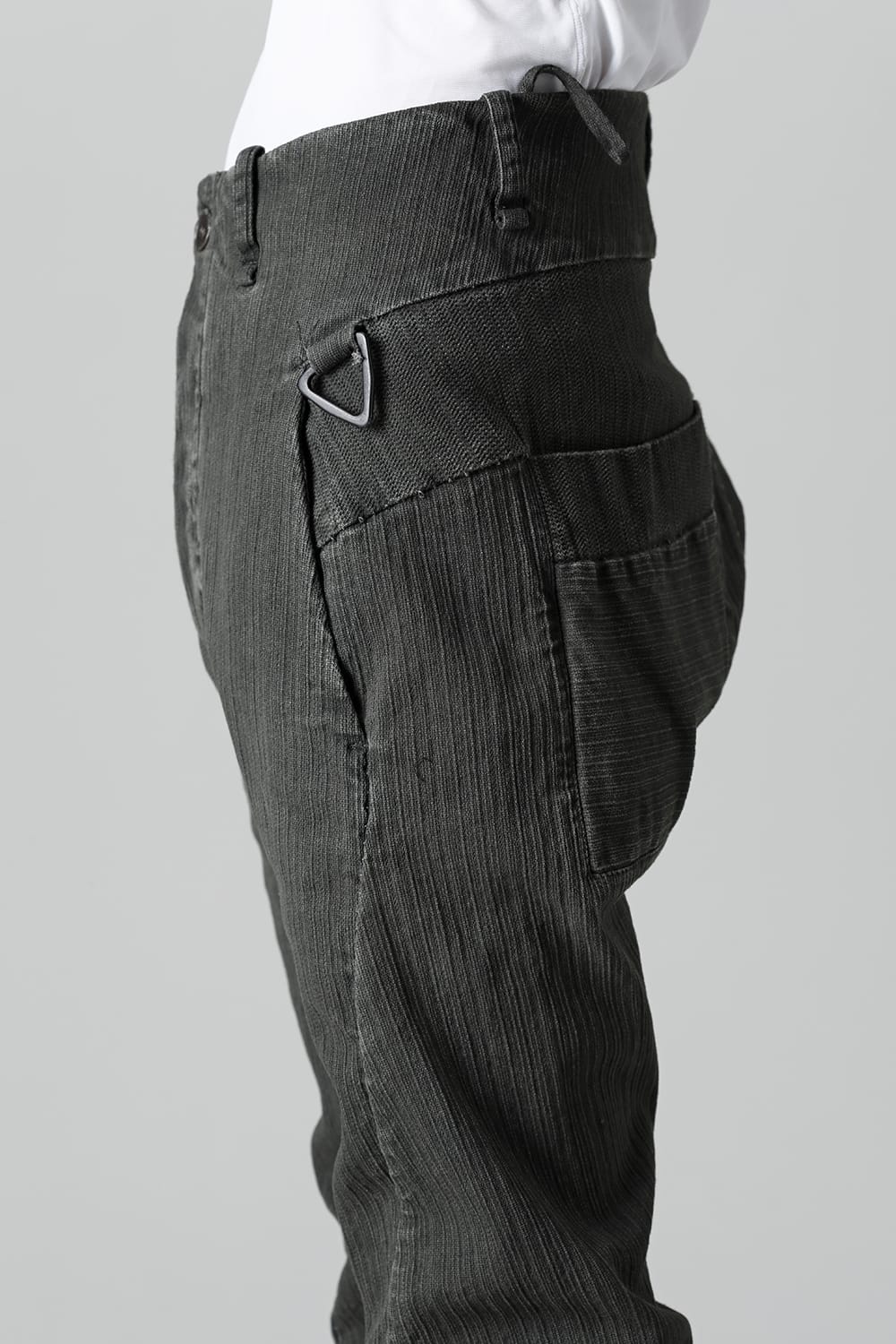 CURVED KNEE PANTS