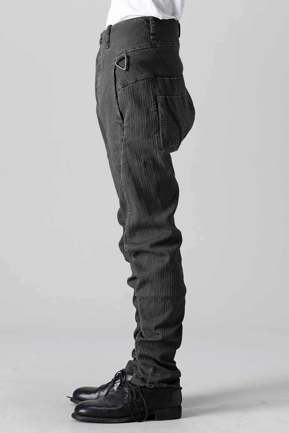 CURVED KNEE PANTS
