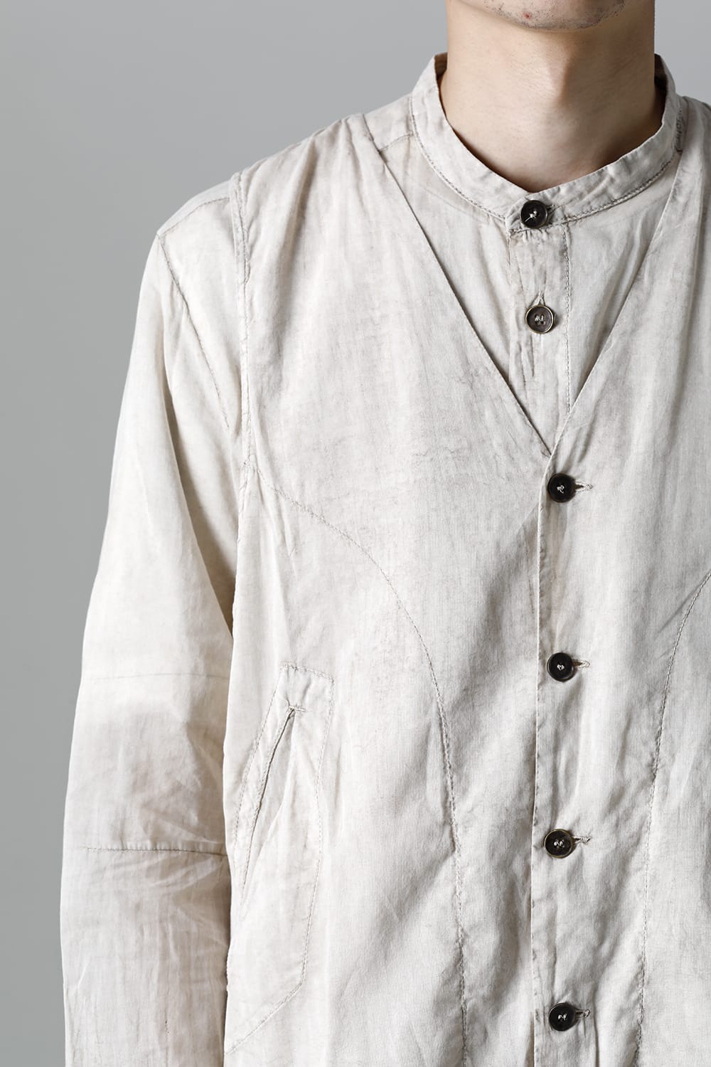 MODULAR SHIRT GILET  Flint