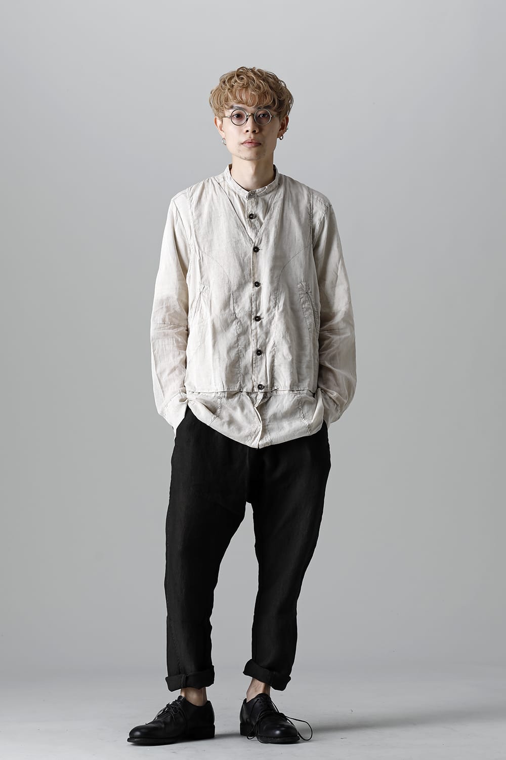 MODULAR SHIRT GILET  Flint