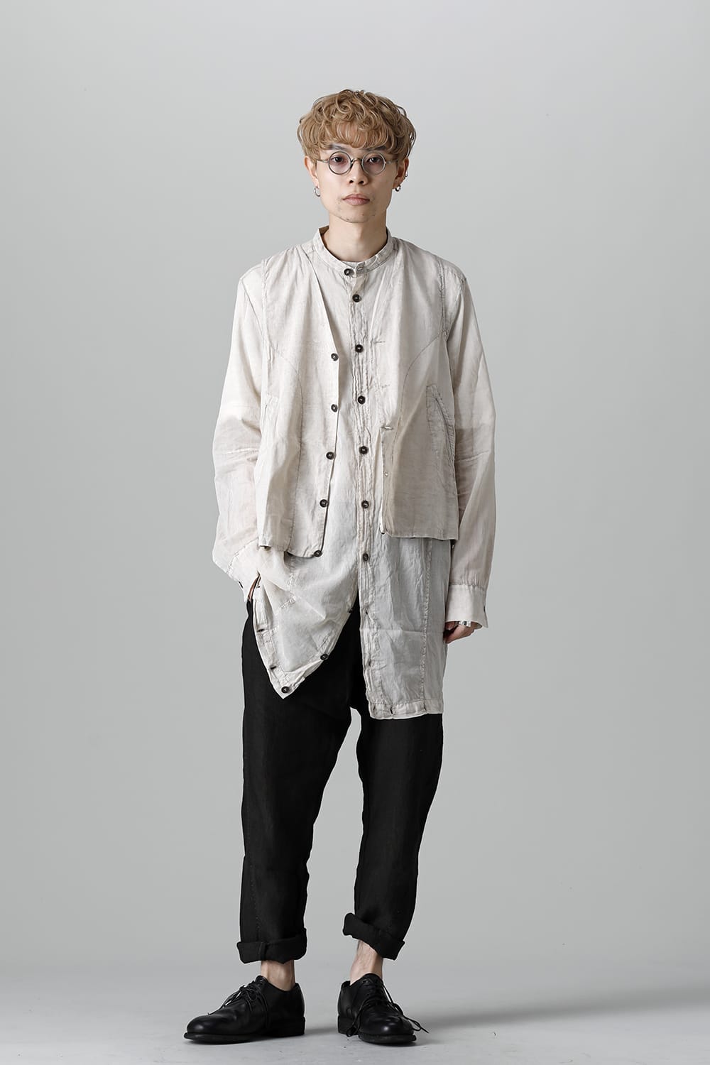 MODULAR SHIRT GILET  Flint