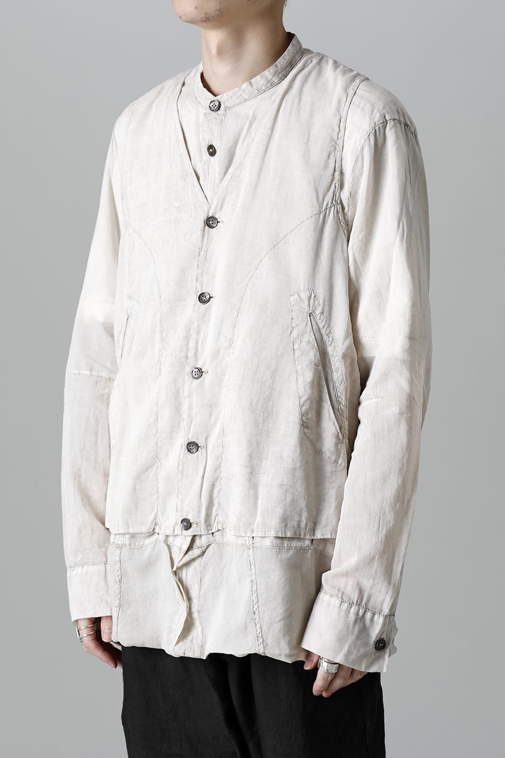 MODULAR SHIRT GILET  Flint