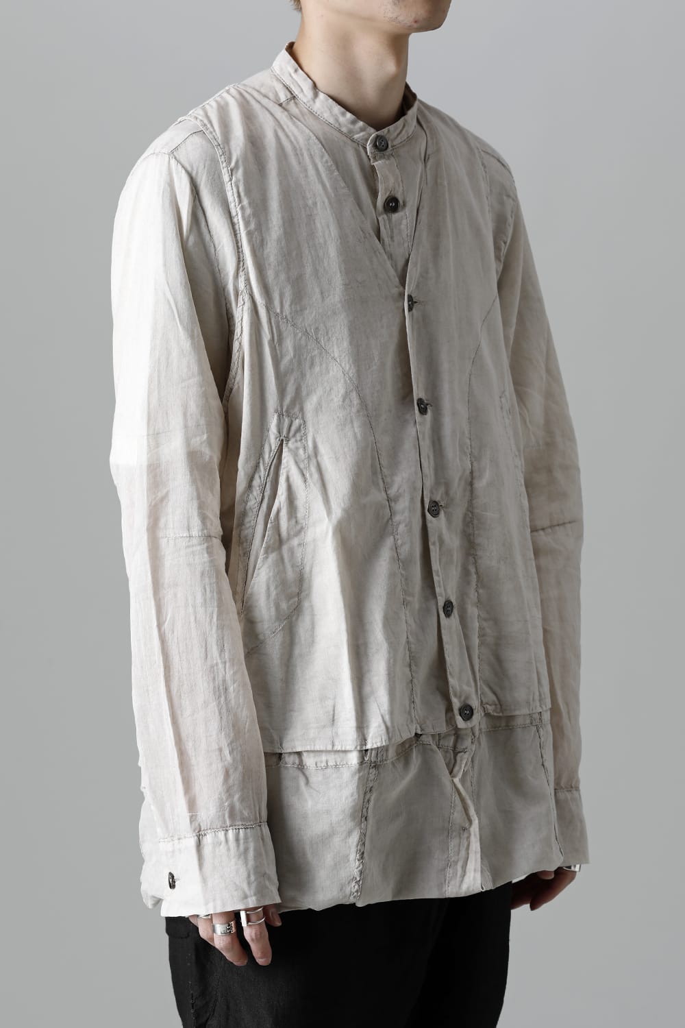 MODULAR SHIRT GILET  Flint