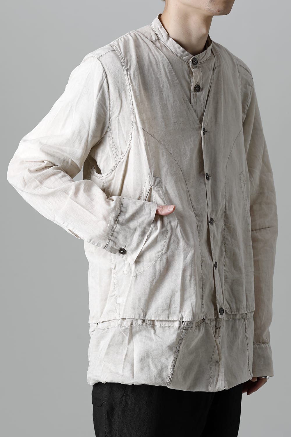 MODULAR SHIRT GILET  Flint