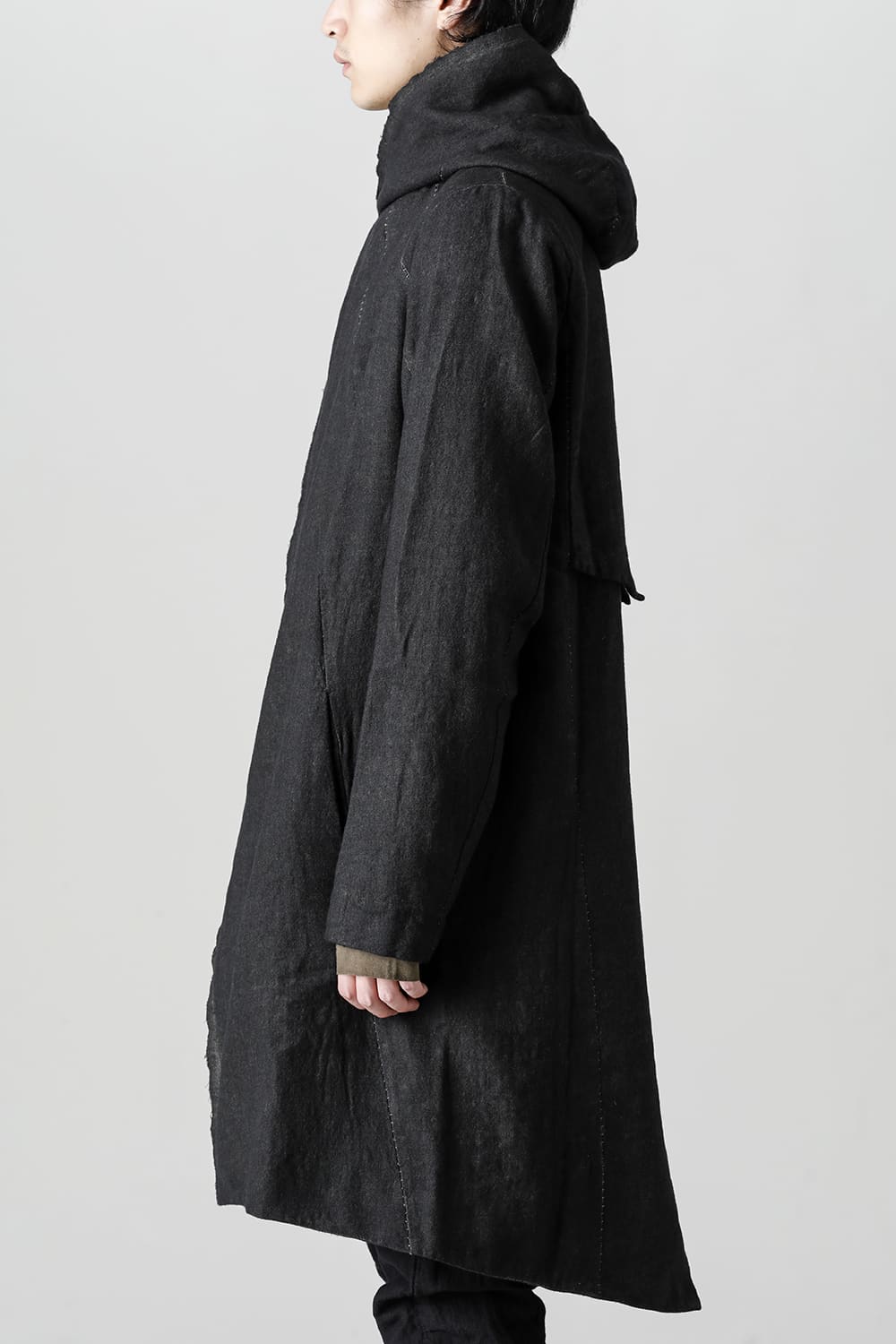 リバーシブル パーカ