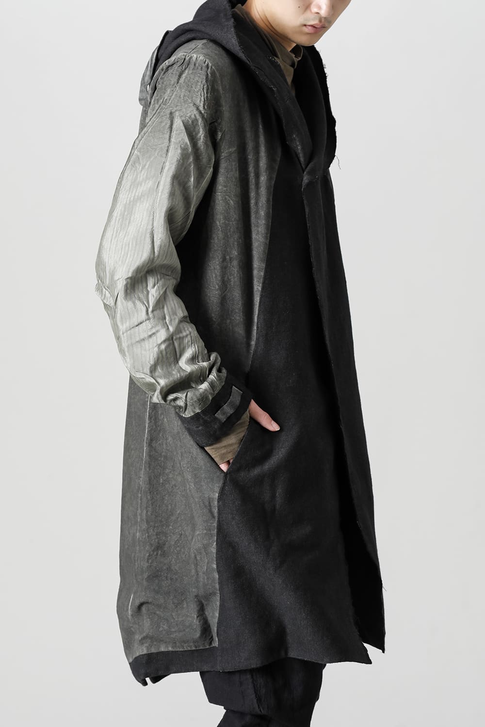 リバーシブル パーカ