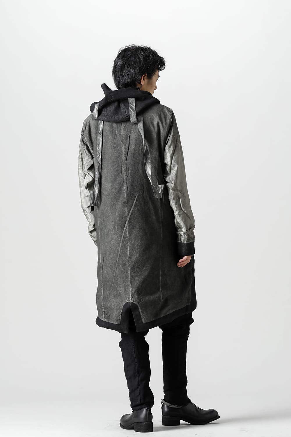 リバーシブル パーカ