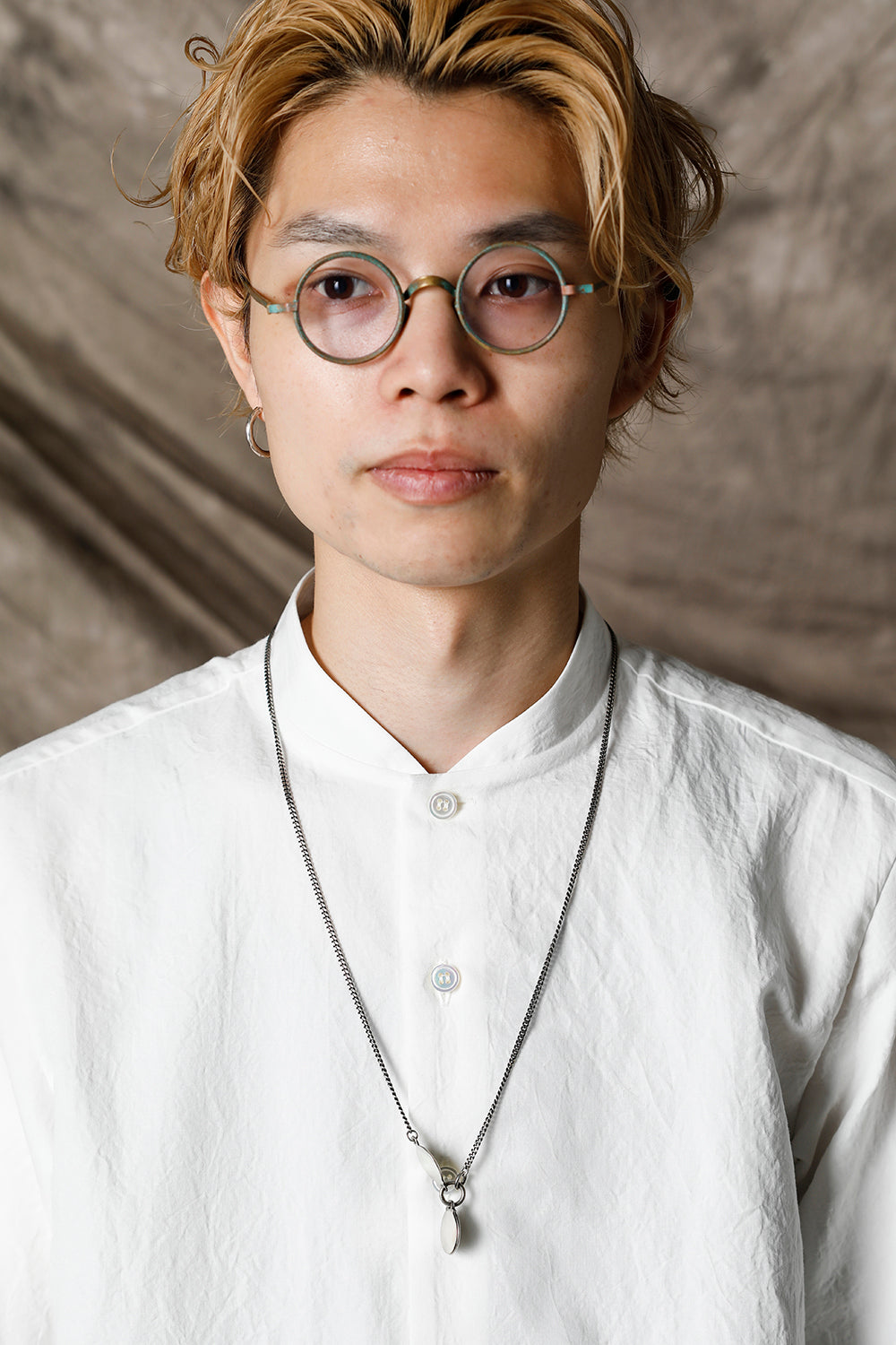 Necklace hidden plate