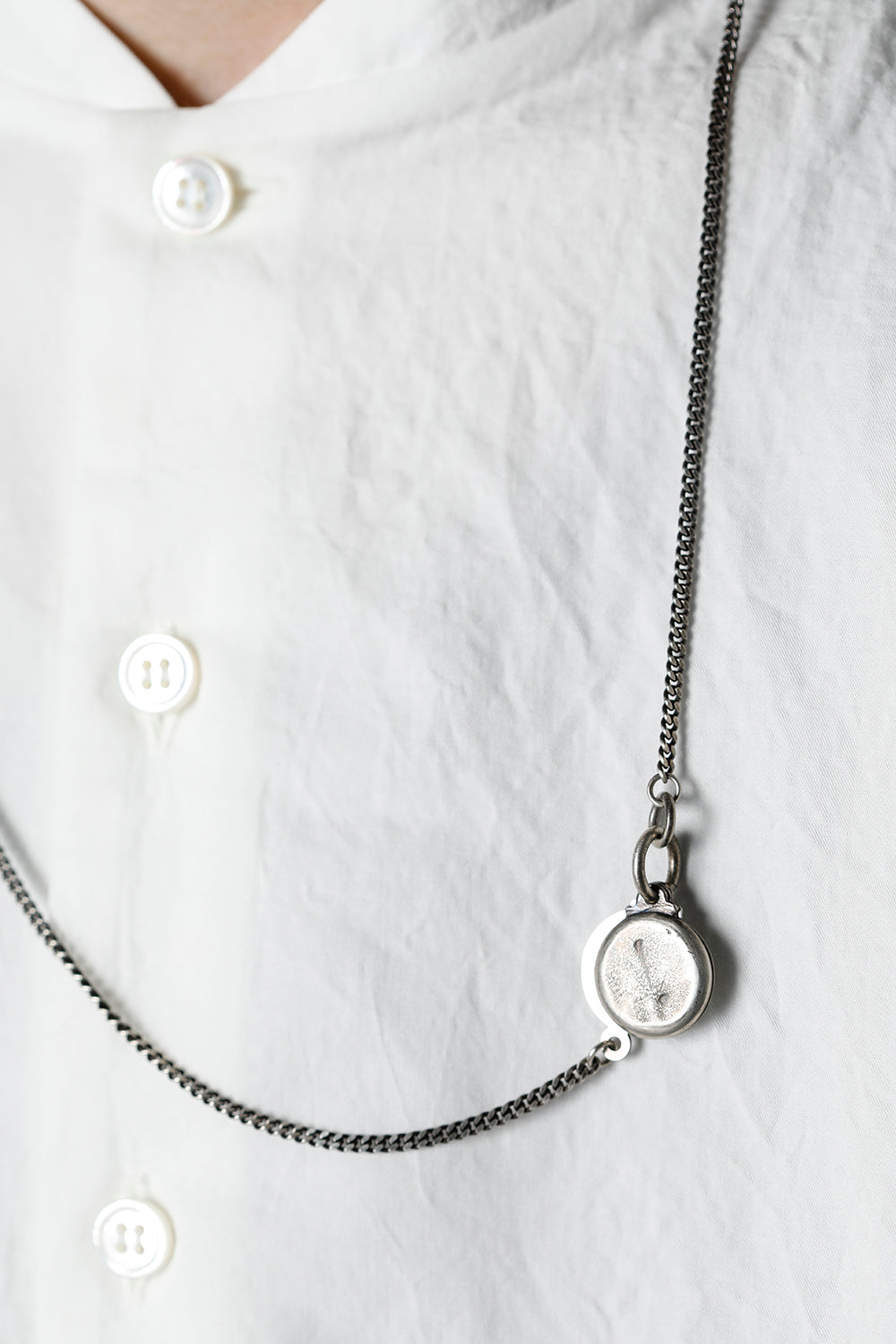 Necklace hidden plate