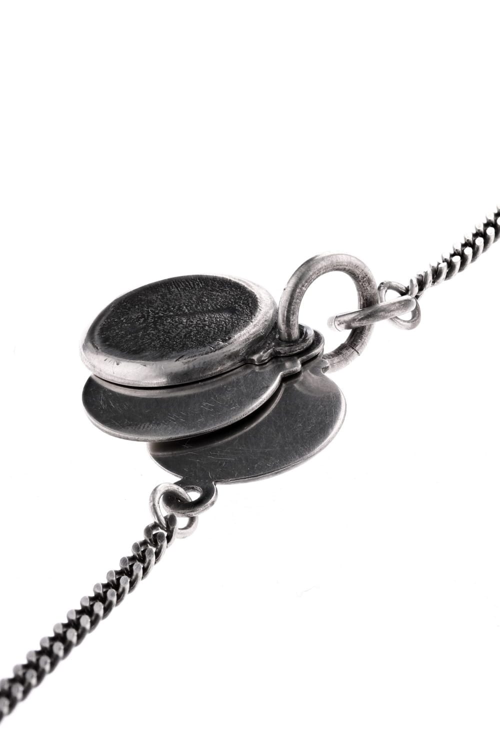 Necklace hidden plate