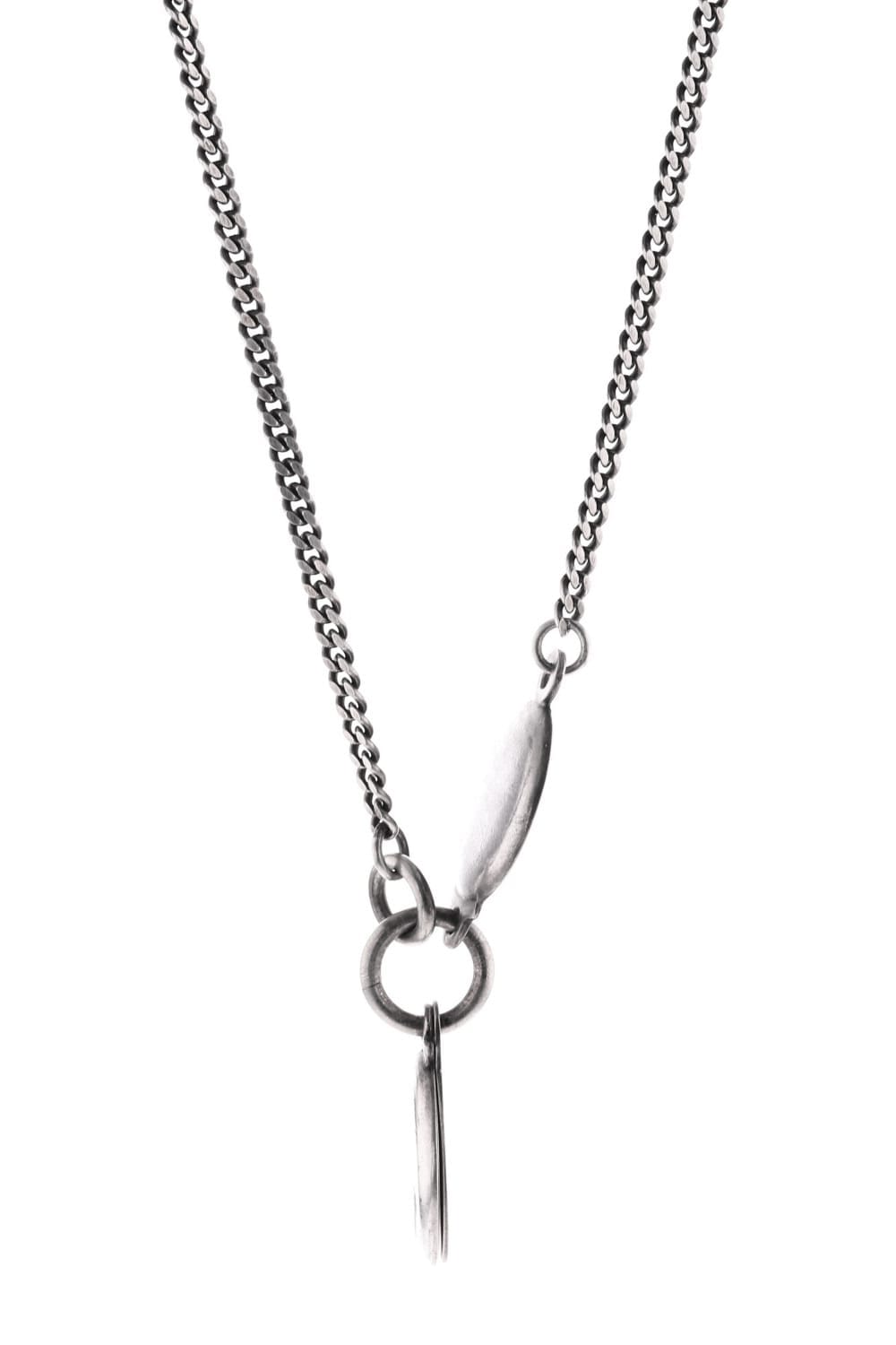 Necklace hidden plate